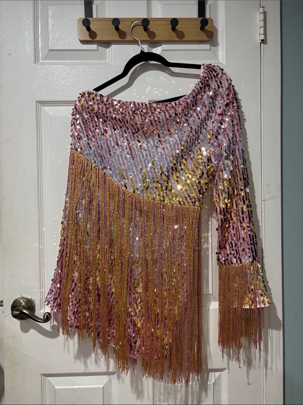 NWT Fringe multicolor party dress - Picture 3 of 8